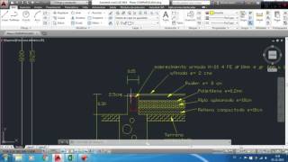 Ejemplo de cubicación con CAD y excel [upl. by Hgeilyak]