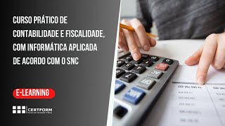 💥 Curso Prático De Contabilidade E Fiscalidade Com Informática Aplicada ELearning [upl. by Navnod]