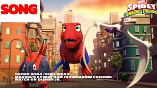 Marvels Spidey and his Amazing Friends Dino Webs Theme Song 🎶🦖🕸️ [upl. by Hutchinson]