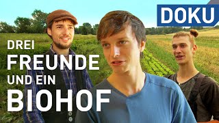 Drei Freunde und ein Biohof  erlebnis Hessen  Doku [upl. by Shorter136]