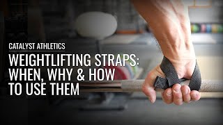 Lifting Straps Why Why amp How to Use Them  Olympic Weightlifting [upl. by Aimehs]