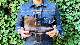 Thursday DARK OAK WINGTIP BOOT Review [upl. by Radie670]