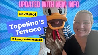 🏰 Should You REALLY Eat at Topolinos Terrace in Disney World [upl. by Lletram172]