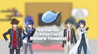 Harem main character react to Rimuru Gacha reaction ship Rimuru x Harem [upl. by Lindsey]