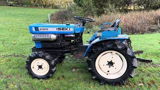 ISEKI 2160 4x4 mini Compact Tractor [upl. by Hamitaf]