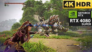 4K60HDR Forbidden West Looks Amazing On Ultra Wide RTX 4080 Super PC Gameplay [upl. by London877]