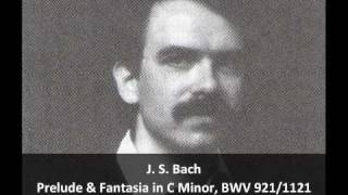 J S Bach  Prelude amp Fantasia in C Minor BWV 9211121  Robert Hill Lautenwerk [upl. by Sollows]