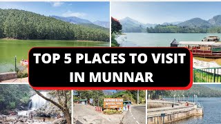 Top 5 Places To Visit In Munnar Kerala  Munnar Tourist Places [upl. by Millman957]