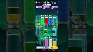 10061010 Level water sort master 3D game  Liquid sort puzzle water color game 2024 [upl. by Rumilly877]