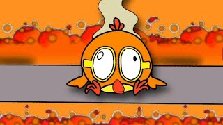 This is Chukpa  The floor is lava 🌋  Episode 6  chukpa chicky pingobird [upl. by Anhcar240]