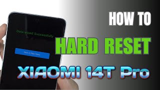 How to Hard reset Xiaomi 14T Pro [upl. by Hackathorn14]