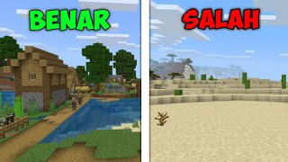 5 Hal Yang Harus Diperhatikan Sebelum Bermain Survival Minecraft [upl. by Rollet635]