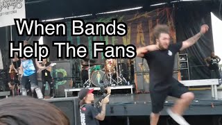 When Bands Help The Fans [upl. by Yvel368]