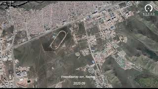 Urbanization of Ulaanbaatar city Short timelapse [upl. by Gunn979]