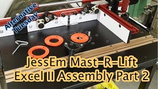 JessEm router table assembly part 2 [upl. by Angelina]