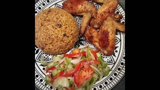 Spiced rice with dry chicken – rich aroma and irresistible flavor🍲🔥 [upl. by Aym]