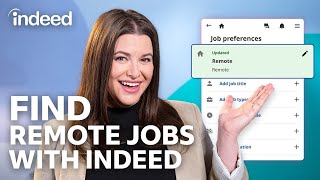 How to Find a Remote Job in 2024 Using Indeed [upl. by Aisayt896]