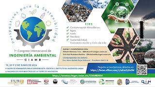 1er Congreso Internacional de Ingeniería Ambiental  CIAMB  Día 3 [upl. by Lenwood529]