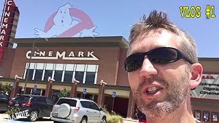 Ghostbusters at Cinemark XD VLOG 1  Sunday Funday  I Aint Afraid of No Ghost [upl. by Ahsiram]