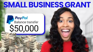 50000 Small Business Grant for Black Entrepreneurs  Black Owned Business Grants [upl. by Comyns]