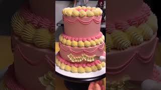 2 Tier Cake🎂tastydelightbytaslima cake tiercake bollywood [upl. by Olenta]