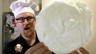 GIANT MICROWAVE MERINGUE  ONLY 2 INGREDIENTS [upl. by Arriaes]