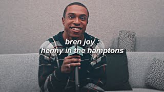 bren joy  henny in the hamptons  sub español [upl. by Nnuahs]