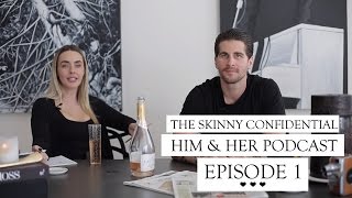 Welcome to The Skinny Confidential Him amp Her Podcast I HIM amp HER PODCAST EPISODE 1 [upl. by Trevah]