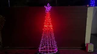 Digital RGB Christmas Tree 18m  wwwchristmascompletecomau [upl. by Aihn908]