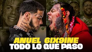 ANUEL VS 6IX9INE Todo lo que pasó Documental [upl. by Norvall]