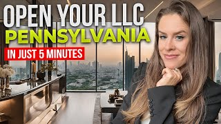 How To Start An LLC In Pennsylvania In Just 5 Minutes  Quick Guide  TeachTV [upl. by Gypsie]