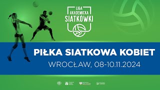 Liga Akademicka AZS  Wrocław  Piłka Siatkowa K  Politechnika Wrocławska  UKW Bydgoszcz [upl. by Aicnilav]