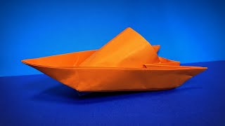 Bateau en origami  Comment faire un bateau en papier [upl. by Kemeny276]