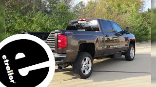 Stromberg Carlson 5th Wheel Louvered Tailgate Installation  2016 Chevrolet Silverado 2500 [upl. by Meyers]