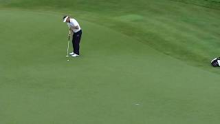 Bernhard Langer Drains a Long Clutch Birdie  2017 Senior PGA Championship [upl. by Hailahk]