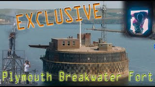 Plymouth Breakwater Fort EXCLUSIVE FIRST TIME SEEN 4K [upl. by Bernj]