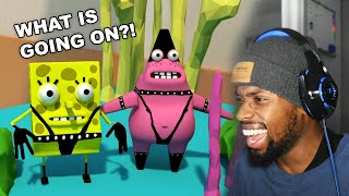 SPONGEBOB KIDNAPPED NEMO  Reacting To Weird Animations WVAC 11 [upl. by Vikky547]