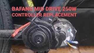 how to replace bafang mid drive original controller to universal controller [upl. by Randal]