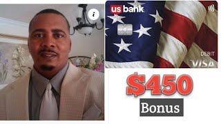 450 US Bank account Bonus [upl. by Bertie]