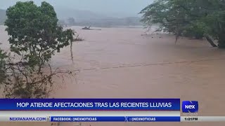 MOP atiende afectaciones tras las recientes lluvias [upl. by Onig]