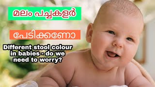 120 Green Red White stools in babieswhat to domalayalamtip to parents [upl. by Ecirtac]