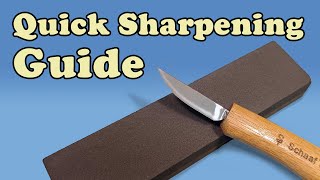 5 Steps to Sharpen Your Whittling Knife [upl. by Kallman]