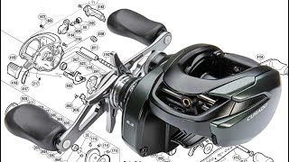 Shimano Curado MGL 150 Reel Full Assembly Maintenance [upl. by Schreib]