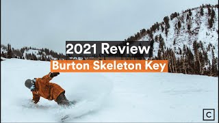 2021 Burton Skeleton Key Snowboard Review  Curated [upl. by Sherborn]