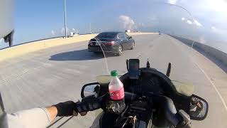 Arriving in New Orleans on the Pontchartrain bridge [upl. by Anival638]