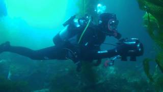 Scuba Diver Girls diving with OTS [upl. by Amabel]