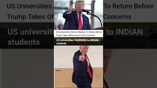 Is Indian Students Safe at US I trump students shorts [upl. by Idnyc]