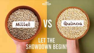 Millet vs Quinoa Know These 7 Differences Before You Choose  A Quick Guide [upl. by Ajan]