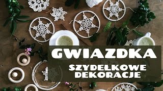 GWIAZDKA SZYDELKOWE DEKORACJE [upl. by Airat182]