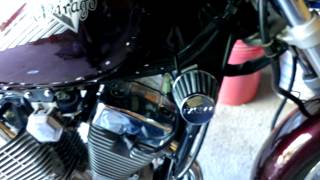 Virago 250 mini bobber build [upl. by Saqaw]